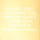 Glavic I. Kazneno djelo zlouporabe ceka i kreditne kartice u hrvatskom pozitivnom kaznenom pravu 1