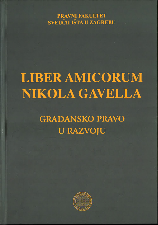 Grupa autora Liber amicorum Nikola Gavella 1 1