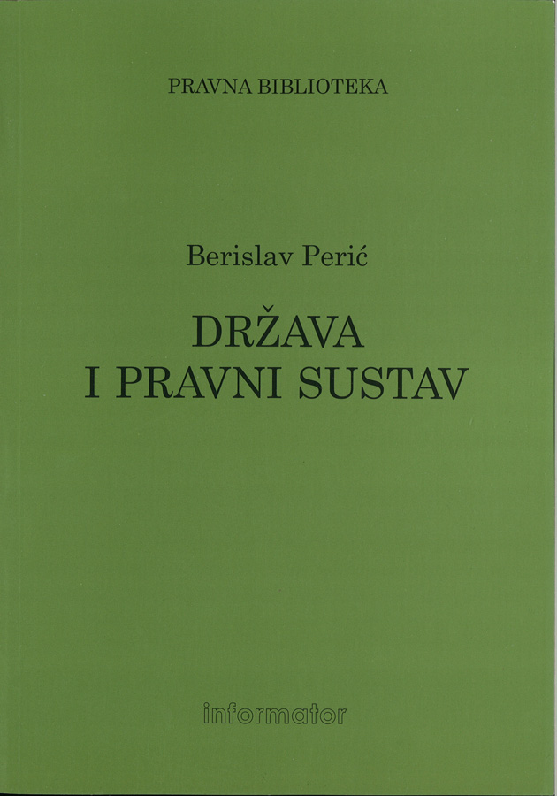 Peric B. Drzava i pravni sustav 1