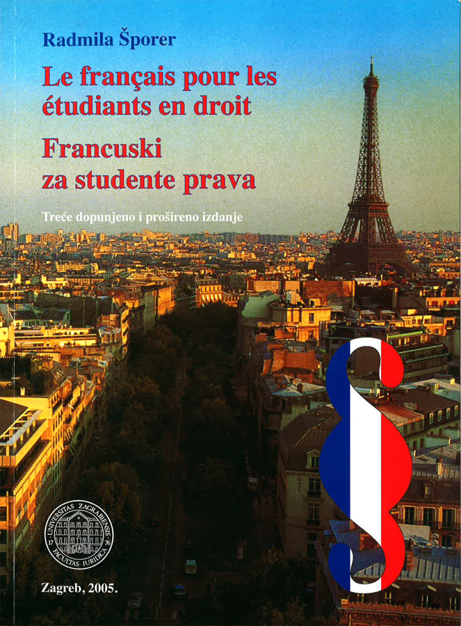 Sporer R. Francuski za studente prava 1