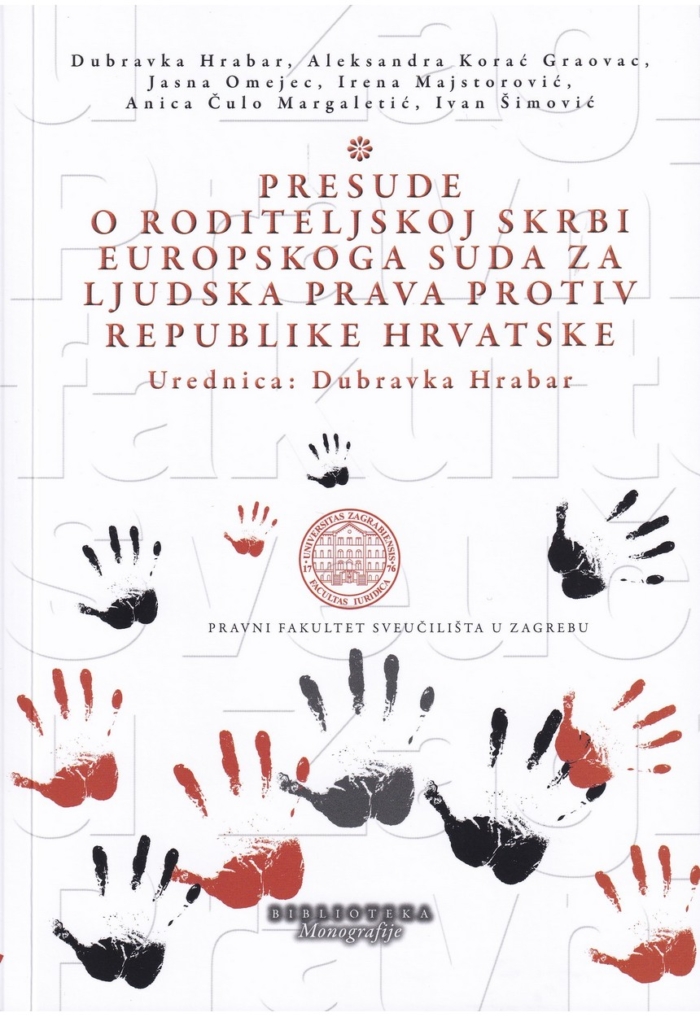 Presude o roditeljskoj skrbi Europskoga suda za ljudska prava protiv Republike Hrvatske